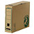 BANKERS BOX by Fellowes Contenitore archivio A4 Earth Series, Cartone riciclato, Dorso 8 cm, Avana/Verde (confezione 20 pezzi) - 2