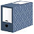BANKERS BOX by Fellowes Contenitore archivio A4 Linea Decor, Cartone ondulato riciclato, Dorso 15 cm, Blu Lavagna (confezione 5 pezzi) - 1