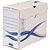 BANKERS BOX by Fellowes Contenitore archivio Legal Basic, Dorso 10 cm, Bianco/Blu (confezione 25 pezzi) - 1