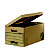 BANKERS BOX by Fellowes Scatola archivio Maxi con coperchio a ribalta Earth Series, Cartone riciclato, Avana/Verde (confezione 10 pezzi) - 2