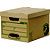 BANKERS BOX by Fellowes Scatola archivio Standard con coperchio Earth Series, Cartone riciclato, Avana/Verde (confezione 10 pezzi) - 4