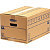 BANKERS BOX by Fellowes Scatola per traslochi SmoothMove™ Standard, Capacità 39 l (confezione 10 pezzi) - 1