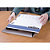 Bankers Box Caja Archivo Definitivo Cartón A4, Automontaje Fastfold, Tapa fija, Blanco y Azul, 325 x 108 x 264 mm - 2