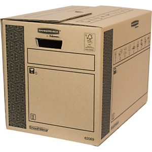 BANKERS BOX Scatola per trasloco SmoothMove™ Extra resistente, Formato utile 50 x 35 x 37 cm (confezione 10 pezzi) BANKERS BOX Scatola per trasloco SmoothMove™ Extra resistente, Formato utile 50 x 35 x 37 cm (confezione 10 pezzi)