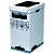 Bankers Box System, Papelera de reciclaje, cartón reciclado, 50/90 l, blanco - 2