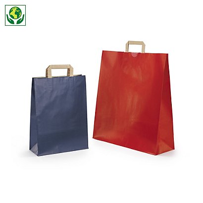 Barevné tašky z kraftového papíru | RAJA - 1