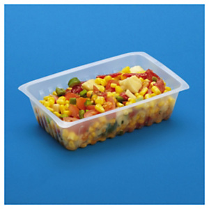 Barquette fond plat Caissipack 125 cc