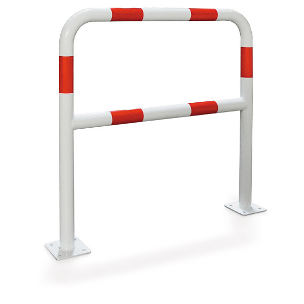 Barrière de protection rouge/blanc 40mm 1000 x 2000 mm - 1
