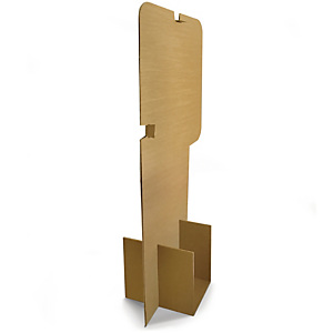 barrière de protection en carton