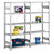 Basisrek voor universele legbordstelling 40 x 130 cm - 2