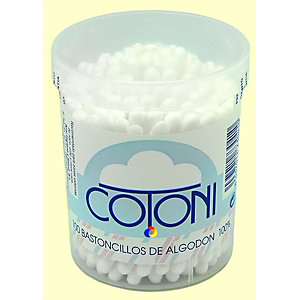 Bastoncillos higiénicos de algodón