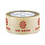 Bedrukte PP tape geluidsarm transparant 1 kleur - 1