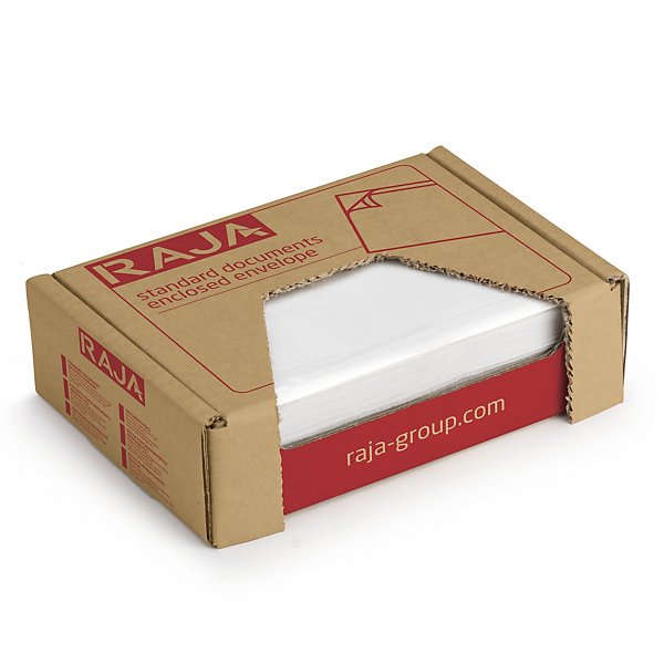 Bedrukte zelfklevende paklijstenveloppen in dispenserdoos, 320 x 235 mm - 2