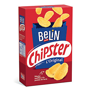 BELIN Biscuits salés Belin Chipster, boîte de 75 g