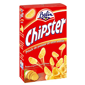 BELIN Biscuits salés Belin Chipster, boîte de 75 g BELIN Biscuits salés Belin Chipster, boîte de 75 g