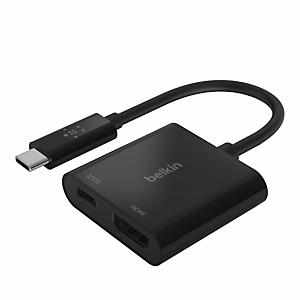 Belkin AVC002BTBK, USB 3.2 Gen 1 (3.1 Gen 1) Type-C, 60 W, Noir, HDMI, USB 3.2 Gen 1 (3.1 Gen 1) Type-C, 131,5 mm, 59 mm Belkin AVC002BTBK, USB 3.2 Gen 1 (3.1 Gen 1) Type-C, 60 W, Noir, HDMI, USB 3.2 Gen 1 (3.1 Gen 1) Type-C, 131,5 mm, 59 mm