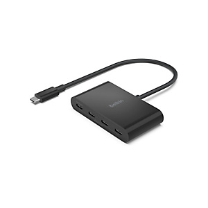 Belkin AVC018BTBK, USB Type-C, USB 3.2 Gen 2 (3.1 Gen 2) Type-C, 10000 Mbit/s, Noir, 100 W, USB Belkin AVC018BTBK, USB Type-C, USB 3.2 Gen 2 (3.1 Gen 2) Type-C, 10000 Mbit/s, Noir, 100 W, USB