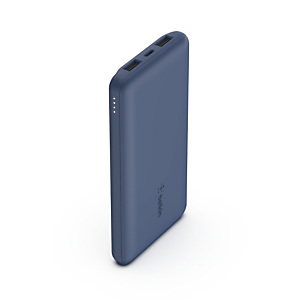 Belkin BOOST‘!CHARGE, Azul, Headphones/Headset, Teléfono móvil/smartphone, Reloj inteligente, Tableta, Rectángulo, 10000 mAh, USB, USB Tipo C BPB011BTBL Belkin BOOST‘!CHARGE, Azul, Headphones/Headset, Teléfono móvil/smartphone, Reloj inteligente, Tableta, Rectángulo, 10000 mAh, USB, USB Tipo C BPB011BTBL