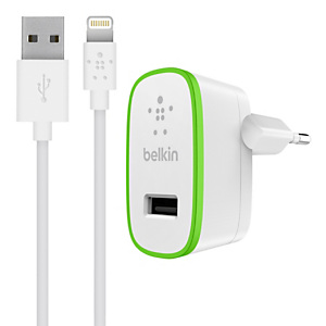 Belkin Boost Up Cargador para iPad y iPhone con cable, 1,2 m, blanco Belkin Boost Up Cargador para iPad y iPhone con cable, 1,2 m, blanco