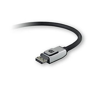 Belkin DisplayPort Cable - 1.8m, 1,8 m, DisplayPort, DisplayPort, Noir, Mâle/Mâle F2CD000B06-E