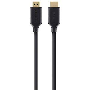 Belkin HDMI - HDMI, 5m, 5 m, HDMI Type A (Standard), HDMI Type A (Standard), Compatibilité 3D, 10,2 Gbit/s, Noir F3Y021BT5M Belkin HDMI - HDMI, 5m, 5 m, HDMI Type A (Standard), HDMI Type A (Standard), Compatibilité 3D, 10,2 Gbit/s, Noir F3Y021BT5M