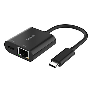 Belkin INC019BTBK, Avec fil, USB 3.2 Gen 1 (3.1 Gen 1) Type-C, 100 W, 10,100,1000 Mbit/s, Noir, iPad Pro (11') 3rd Gen MacBook Air 13' M1 (2020) MacBo Belkin INC019BTBK, Avec fil, USB 3.2 Gen 1 (3.1 Gen 1) Type-C, 100 W, 10,100,1000 Mbit/s, Noir, iPad Pro (11') 3rd Gen MacBook Air 13' M1 (2020) MacBo