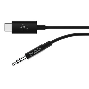 Belkin RockStar"! 3.5mm Audio Cable with USB-C"! Connector, USB C, Macho, 3,5mm, Macho, Negro F7U079BT03-BLK Belkin RockStar"! 3.5mm Audio Cable with USB-C"! Connector, USB C, Macho, 3,5mm, Macho, Negro F7U079BT03-BLK