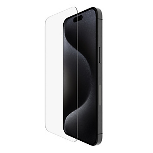 Belkin ScreenForce, Apple, iPhone 15 Max, Resistente a impactos, Resistente a rayones, Translúcido, 1 pieza(s) OVA138ZZ Belkin ScreenForce, Apple, iPhone 15 Max, Resistente a impactos, Resistente a rayones, Translúcido, 1 pieza(s) OVA138ZZ