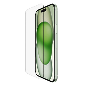 Belkin ScreenForce, Apple, iPhone 15 Plus, Resistente a impactos, Resistente a rayones, Translúcido, 1 pieza(s) OVA136ZZ Belkin ScreenForce, Apple, iPhone 15 Plus, Resistente a impactos, Resistente a rayones, Translúcido, 1 pieza(s) OVA136ZZ