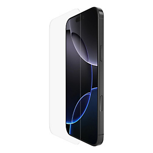 Belkin ScreenForce, Apple, iPhone 16 Pro Max, Antibacteriano, Resistente a impactos, Resistente a rayones, Transparente, 1 pieza(s) OVA158HQ Belkin ScreenForce, Apple, iPhone 16 Pro Max, Antibacteriano, Resistente a impactos, Resistente a rayones, Transparente, 1 pieza(s) OVA158HQ