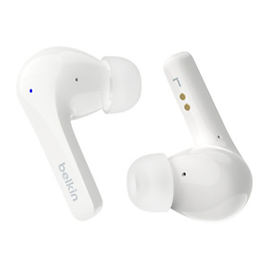 Belkin SoundForm Motion, True Wireless Stereo (TWS), Llamadas/Música/Deporte/Uso diario, Auriculares, Blanco AUC010BTWH Belkin SoundForm Motion, True Wireless Stereo (TWS), Llamadas/Música/Deporte/Uso diario, Auriculares, Blanco AUC010BTWH