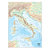 BELLETTI Carta geografica Italia - scolastica - murale - 1