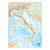 BELLETTI Carta geografica Italia - scolastica - murale - 3