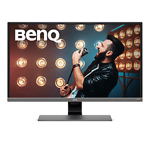 Benq EW3270U, 80 cm (31.5''), 3840 x 2160 pixels, 4K Ultra HD, LED, 4 ms, Noir, Gris, Métallique 9H.LGVLA.TSE