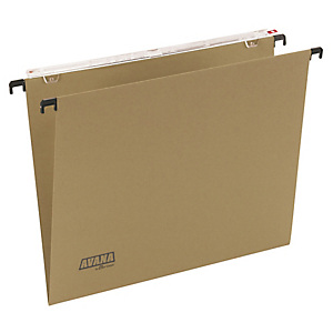 BERTESI Cartella sospesa Avana - cassetto - interasse 33 cm - fondo V - 31,3 x 24,5 cm - avana BERTESI Cartella sospesa Avana - cassetto - interasse 33 cm - fondo V - 31,3 x 24,5 cm - avana