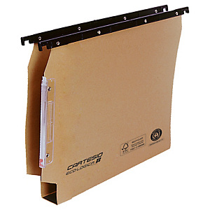 BERTESI Cartella sospesa Cartesio Eco-logica - armadio - 33 cm - fondo U - 33 x 28 cm - avana BERTESI Cartella sospesa Cartesio Eco-logica - armadio - 33 cm - fondo U - 33 x 28 cm - avana