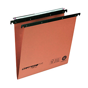 BERTESI Cartella sospesa Cartesio Plus - cassetto - interasse 39 cm - fondo V - 37 x 25 cm - arancio BERTESI Cartella sospesa Cartesio Plus - cassetto - interasse 39 cm - fondo V - 37 x 25 cm - arancio