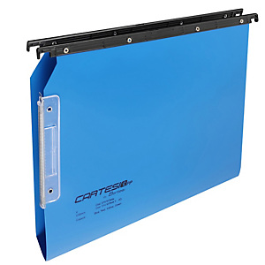 BERTESI Cartella sospesa Cartesio PP - armadio - PPL - interasse 33 cm - fondo U - 33 x 28 cm - blu BERTESI Cartella sospesa Cartesio PP - armadio - PPL - interasse 33 cm - fondo U - 33 x 28 cm - blu