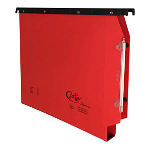 BERTESI Cartella sospesa Joker - armadio - interasse 33 cm - fondo U - 33 x 28 cm - rosso BERTESI Cartella sospesa Joker - armadio - interasse 33 cm - fondo U - 33 x 28 cm - rosso