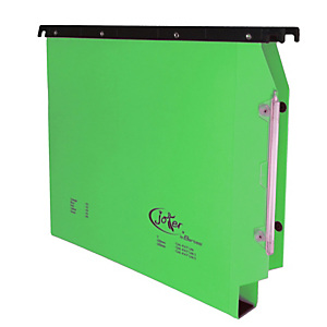 BERTESI Cartella sospesa Joker - armadio - interasse 33 cm - fondo U - 33 x 28 cm - verde BERTESI Cartella sospesa Joker - armadio - interasse 33 cm - fondo U - 33 x 28 cm - verde