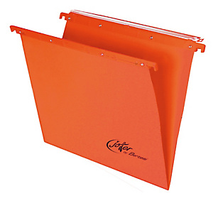 BERTESI Cartella sospesa Joker - cassetto - interasse 39 cm - fondo V - 37 x 25 cm - arancio BERTESI Cartella sospesa Joker - cassetto - interasse 39 cm - fondo V - 37 x 25 cm - arancio