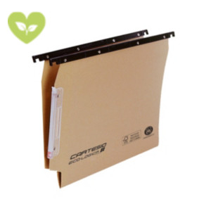 BERTESI Cartelle sospese per armadi Linea Cartesio Eco-logica, Interasse 33 cm, Fondo a V, Avana (confezione 25 pezzi) BERTESI Cartelle sospese per armadi Linea Cartesio Eco-logica, Interasse 33 cm, Fondo a V, Avana (confezione 25 pezzi)