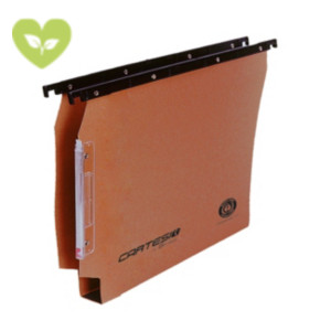 BERTESI Cartelle sospese per armadi Linea Cartesio, Interasse 33 cm, Fondo a U, Arancio (confezione 25 pezzi) BERTESI Cartelle sospese per armadi Linea Cartesio, Interasse 33 cm, Fondo a U, Arancio (confezione 25 pezzi)