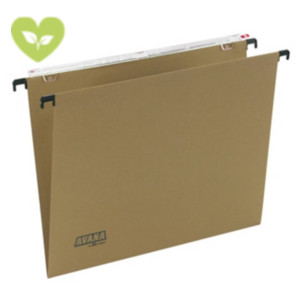 BERTESI Cartelle sospese per cassetti, Interasse 39 cm, Fondo a V, Avana (confezione 50 pezzi) BERTESI Cartelle sospese per cassetti, Interasse 39 cm, Fondo a V, Avana (confezione 50 pezzi)