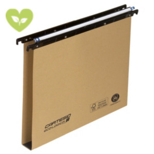 BERTESI Cartelle sospese per cassetti Linea Cartesio Eco-logica, Interasse 33 cm, Fondo a U, Avana (confezione 25 pezzi) BERTESI Cartelle sospese per cassetti Linea Cartesio Eco-logica, Interasse 33 cm, Fondo a U, Avana (confezione 25 pezzi)