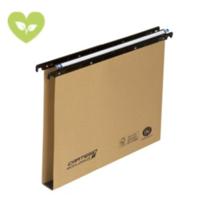 BERTESI Cartelle sospese per cassetti Linea Cartesio Eco-logica,, Interasse 39 cm, Fondo a U, Avana (confezione 25 pezzi) BERTESI Cartelle sospese per cassetti Linea Cartesio Eco-logica,, Interasse 39 cm, Fondo a U, Avana (confezione 25 pezzi)