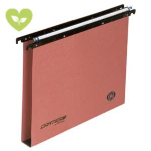 BERTESI Cartelle sospese per cassetti Linea Cartesio, Interasse 33 cm, Fondo a U, Arancio (confezione 25 pezzi) BERTESI Cartelle sospese per cassetti Linea Cartesio, Interasse 33 cm, Fondo a U, Arancio (confezione 25 pezzi)