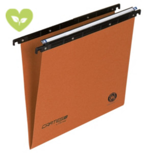 BERTESI Cartelle sospese per cassetti Linea Cartesio, Interasse 33 cm, Fondo a V, Arancio (confezione 25 pezzi) BERTESI Cartelle sospese per cassetti Linea Cartesio, Interasse 33 cm, Fondo a V, Arancio (confezione 25 pezzi)