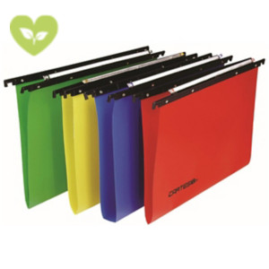 BERTESI Cartelle sospese per cassetti Linea Cartesio PP, Interasse 33 cm, Fondo a V, Colori assortiti (confezione 10 pezzi) BERTESI Cartelle sospese per cassetti Linea Cartesio PP, Interasse 33 cm, Fondo a V, Colori assortiti (confezione 10 pezzi)