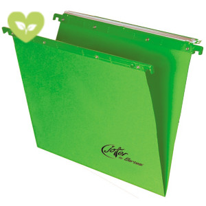 BERTESI Cartelle sospese per cassetti Linea Joker, Interasse 33 cm, Fondo a V, Verde (confezione 10 pezzi) BERTESI Cartelle sospese per cassetti Linea Joker, Interasse 33 cm, Fondo a V, Verde (confezione 10 pezzi)